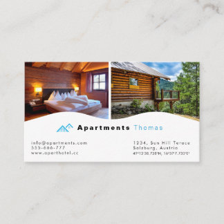 D'accompagnement Hébergement, Hotel & Resort Carte de visite