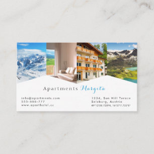 D'accompagnement Hébergement, Hotel & Resort Carte de visite