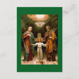 D'accompagnement la carte de la Sainte Famille