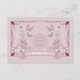D'accompagnement Le Carte de remerciements du Baby shower de la fil