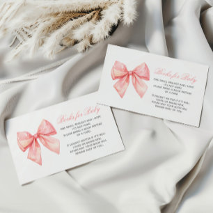 D'accompagnement Livre blanc rose pour la carte de boîtier pour béb