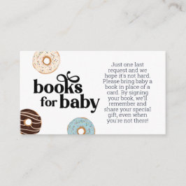 D'accompagnement Livres de Donut pour carte de boîtier bébé