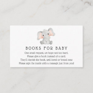 D'accompagnement Livres éléphants pour carte de boîtier bébé