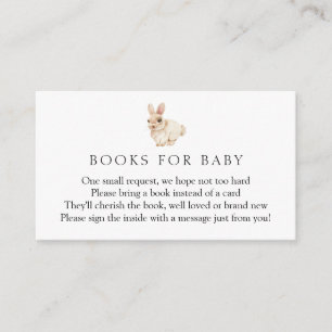 D'accompagnement Livres Lapin Rabbit pour carte de boîtier bébé