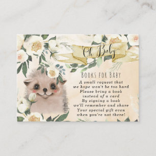 D'accompagnement livres pour bébé hérisson pour bébé carte de deman