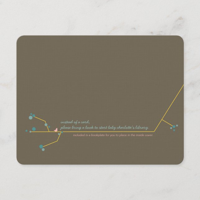 D'accompagnement Oiseau d'emboîtement + Carte d'insertion (Devant)