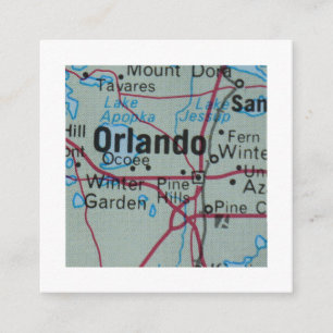 D'accompagnement orlando Nous avons déménagé Nouvelle carte d'adres