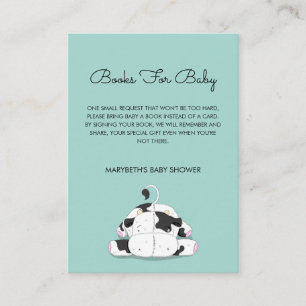 D'accompagnement Petit Baby shower À Vache Apportez Une Carte De De