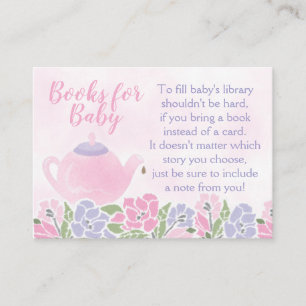 D'accompagnement Thé pour deux Baby showers Apportez une carte de l