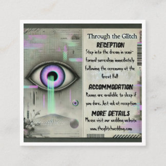 D'accompagnement 👁️ “Through the Glitch” Carte de l'enclosure Weir