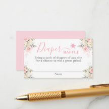 Une petite carte de tirage au sort de couche pour
