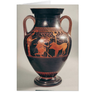 Dachboden Rotzahl Bauch Amphora