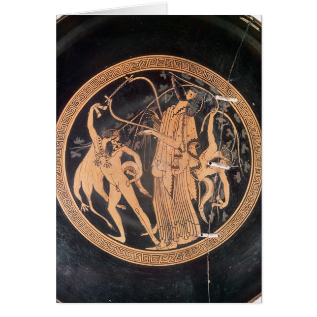 Dachboden Rotzahl Vase (Vorne)