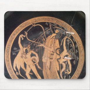 Dachboden Rotzahl Vase Mousepad