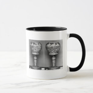Dachboden Schwarzzahl dinos, c.590 BC Tasse