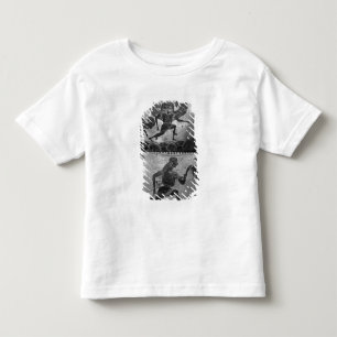 Dachboden Schwarzzahl dinos Kleinkind T-shirt