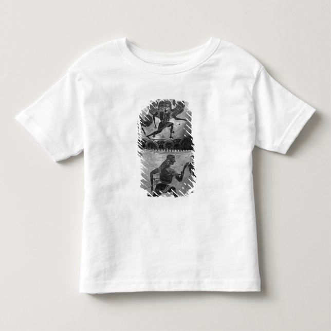 Dachboden Schwarzzahl dinos Kleinkind T-shirt (Vorderseite)