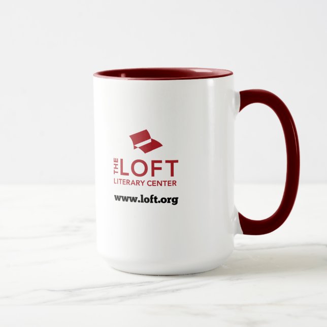 Dachboden-Tasse: Gelesen. Schreiben Sie. Tasse (Rechts)