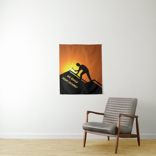 Dachdeckung Wandteppich (Beispiel)