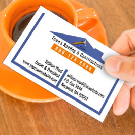 Dachdeckungsfahrkarte Visitenkarte