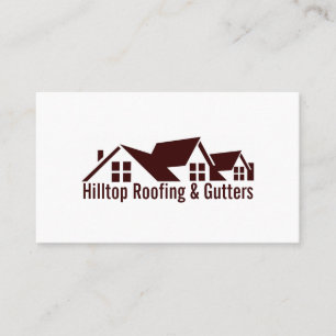 Dächer, Gutscheine, Baudienstkarte Visitenkarte