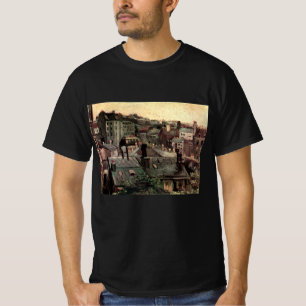 Dächer und Hinterhöfe von Häusern von Vincent van  T-Shirt