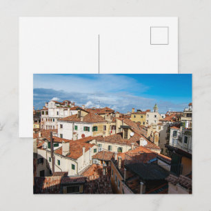 Dächer und Terrassen von Venedig Postkarte
