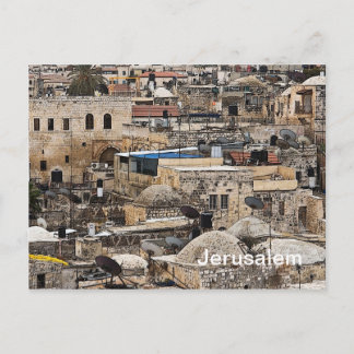 Dächer von Jerusalem Postkarte