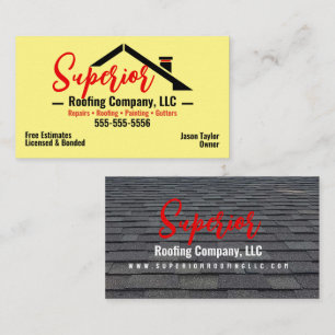 Dachgesellschaft Business Card Visitenkarte