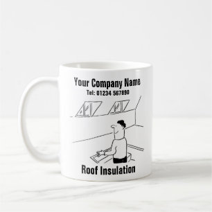 Dachisoliergeschäft für die individuelle Anpassung Kaffeetasse
