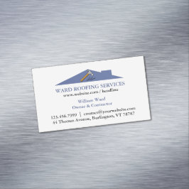 Dachkonstruktion Magnetische Visitenkarte