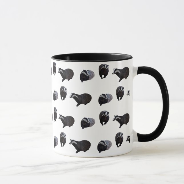 Dachs-Raserei-Tasse Tasse (Rechts)