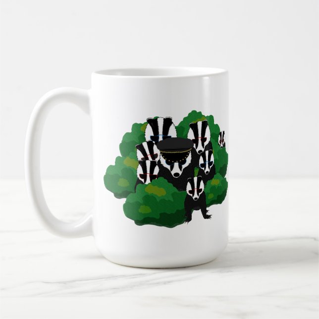 Dachs-Tasse Kaffeetasse (Links)