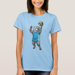 Dachs Volleyball Spieler Volleyball T-Shirt