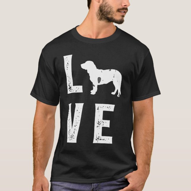 Dachsbracke Love  1 T-Shirt (Vorderseite)