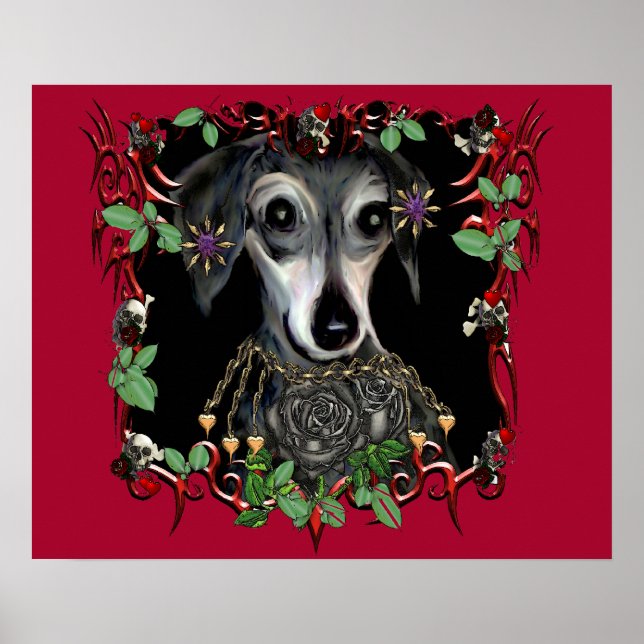 Dachshound Weiner Dog Poster (Vorne)