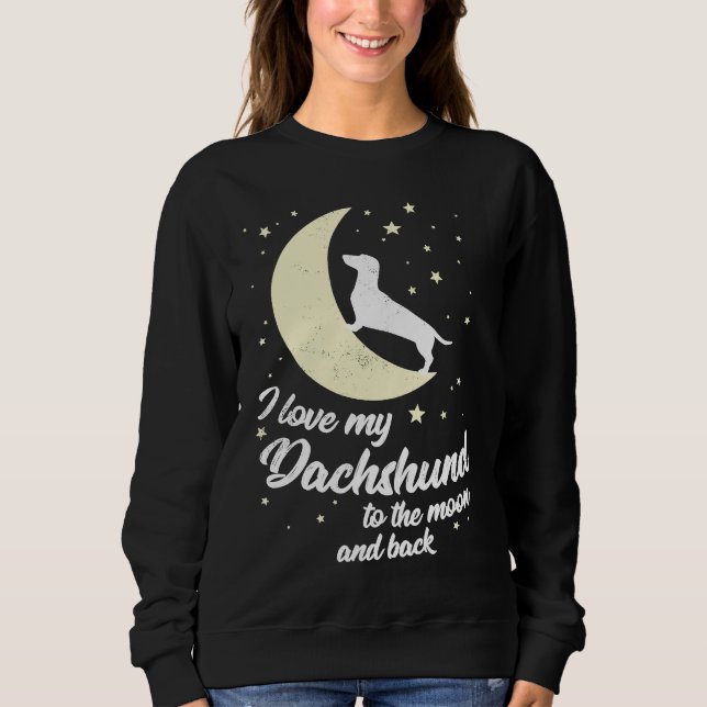Dachshund  1 sweatshirt (Vorderseite)