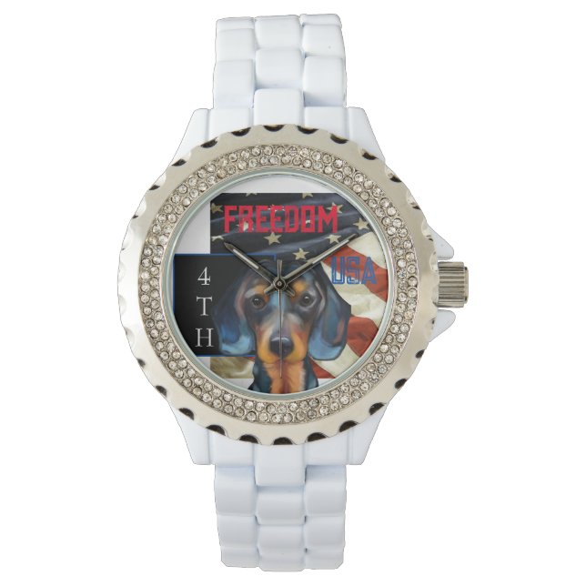 Dachshund      armbanduhr (Vorderseite)