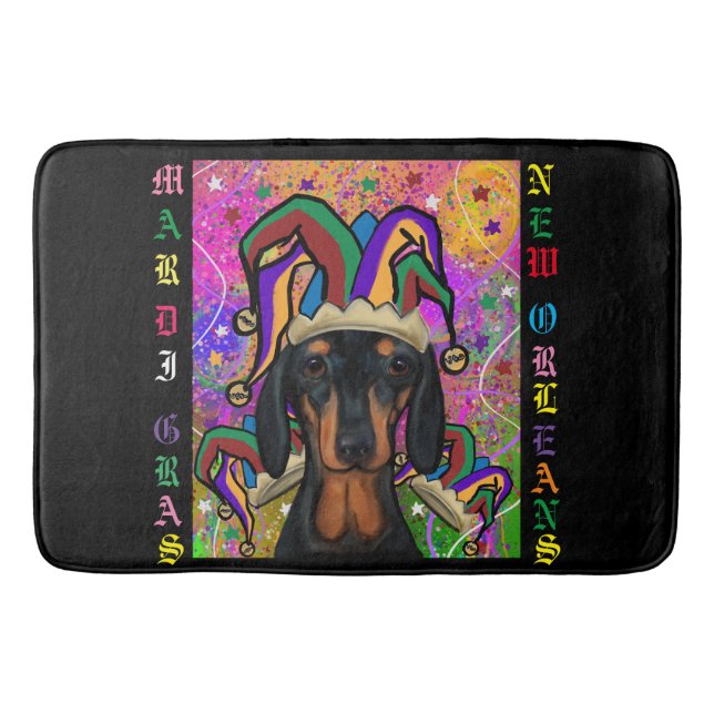 Dachshund          badematte (Vorderseite)