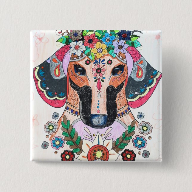 Dachshund badge (Devant)