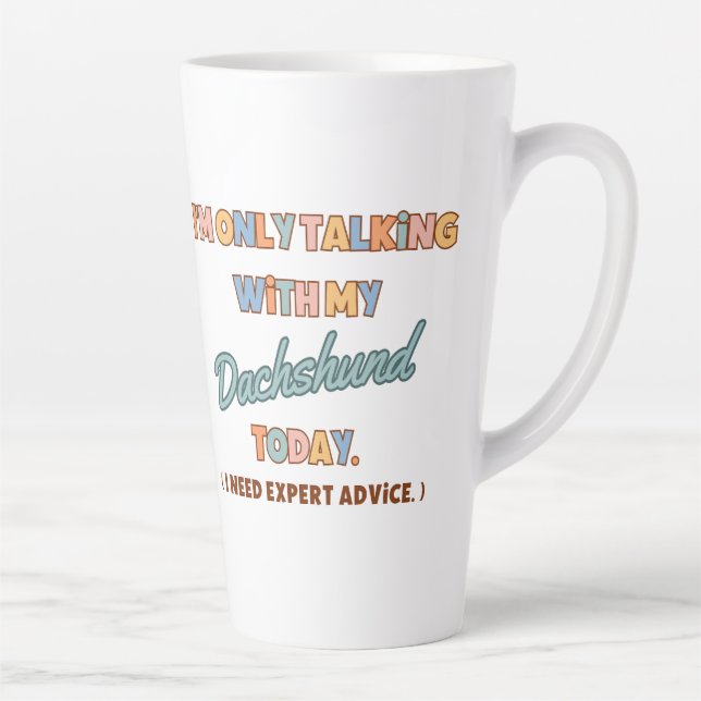 Dachshund Boisson Coupe ou Mug (Droite)