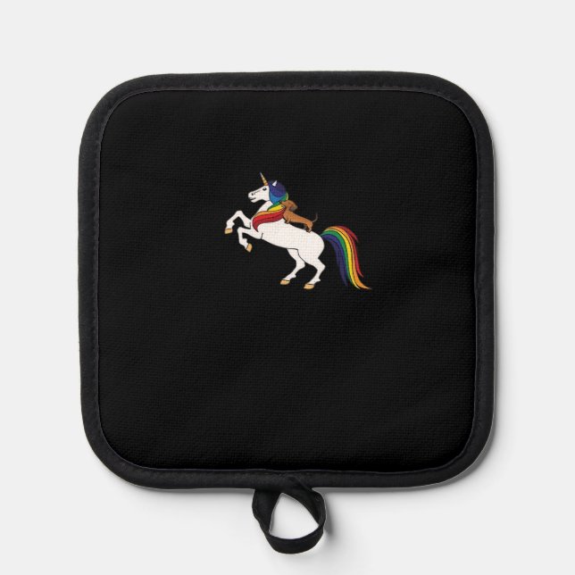 Dachshund Classic T-Shirt Topflappen (Vorderseite)