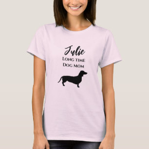 Dachshund Dachshund long temps Chien Maman T-shirt