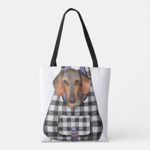 Dachshund Dog dans un sac