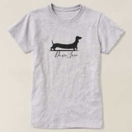 Dachshund Dog Love T-Shirt Basic