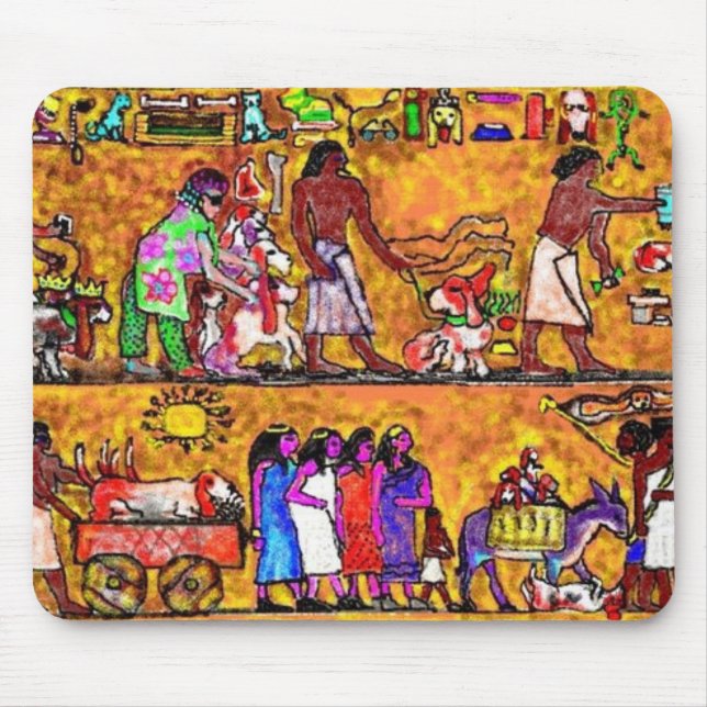 Dachshund-Dynastie Mousepad (Vorne)