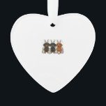 Dachshund Easter T-Shirt Ornament<br><div class="desc">Dachshund Easter T-Shirt</div>