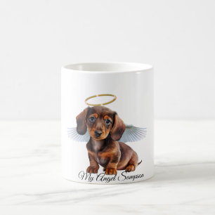 Dachshund Engel Welpen Kaffeetasse