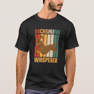 Dachshund-Flüsterer Wiener Dackel Teckel Dachshund T-Shirt