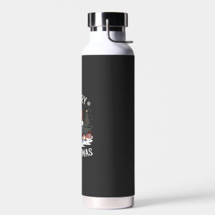 Dachshund Frohe Weihnachten Klassisches T-Shirt Trinkflasche